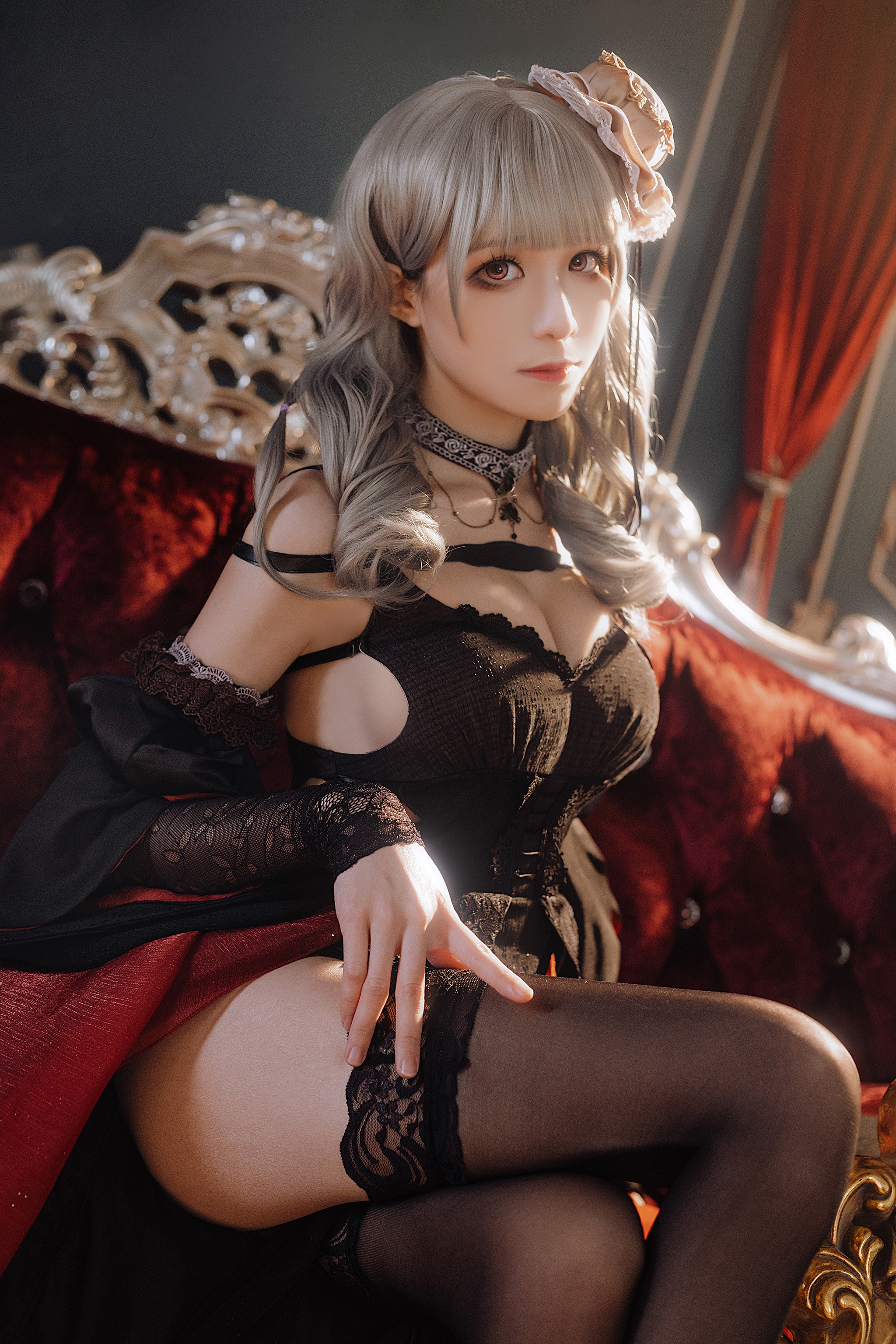 Tomoyo酱 - NO.016 碧蓝 吕佐夫礼服[58P]-XikXak